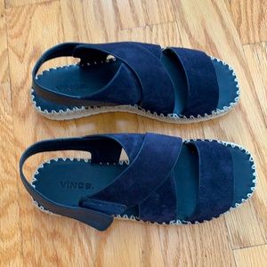 Brand New Vince Flat Espadrille Sandals